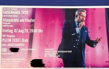 2x VIP Platin Karten für