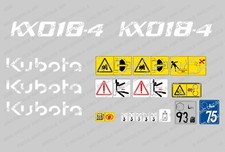 KUBOTA KX018-4 Mini Bagger