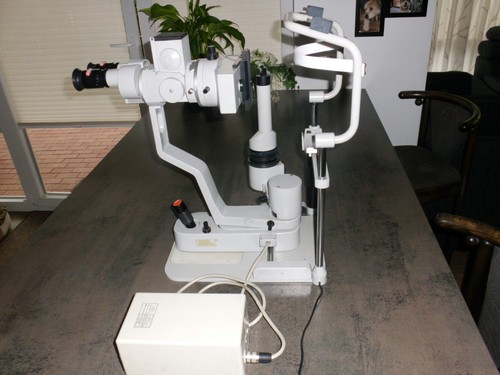 Zeiss spaltlampe und - sl/o,,