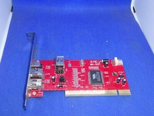 VIA MA-133 3 PORT EXTERN 1 PORT INTERN PCI FIREWIRE CONTROLLER  #GK8353