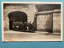 Alte AK von Berchtesgaden, Ausfahrt aus dem Salzbergwerk, nicht gelaufen