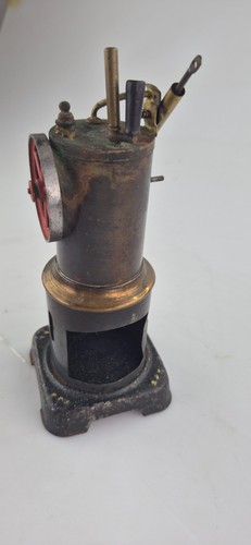 Antike stehende dampfmaschine - antike,