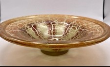 WMF Ikora Glas Schale Braun  orange  Top Zustand ca23,5 cm