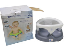 Rotho Babydesign Badewannensitz 2-farbig mit grauem Boden , Grau/Weiß