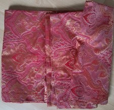 APART  Tischdecke als  stoffrest 170x220 Cm Rot "Gold" Farben 