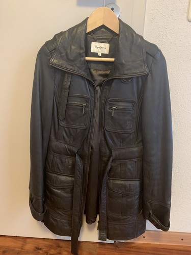 Lederjacke pepe jeans london - lederjacke,