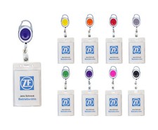 SKIPASSHALTER  AUSWEIS JOJO mit Ausweishülle Hochformat Ausweishalter ausziehbar