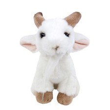 Kuscheltier Ziege sitzend 18