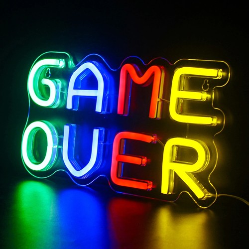 Game neonschild led spiel - game,