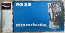 Mixeraufsatz RG 25 DDR