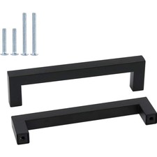 Möbelgriff Edelstahl schwarz