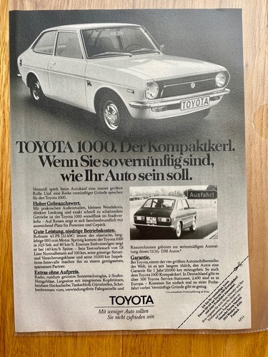 Toyota 1000 oldtimer - toyota, retro