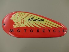 Blechschild Indian Motorcycle