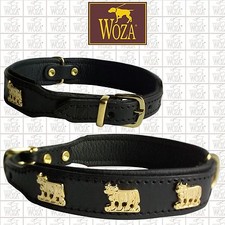 WOZA Hundehalsband Vollleder