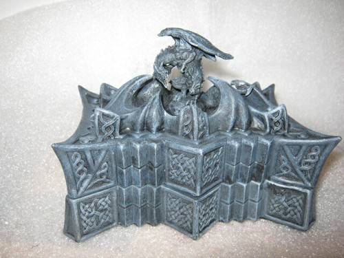 Schatulle sechseckig drache - schatulle,,