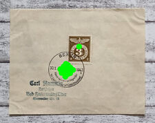 1943 Deut. Reich Rammin Tanzlehrer Freienwalde Stempel Übernahme Briefmarke alt