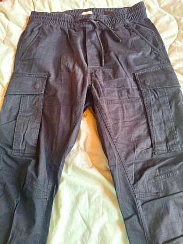 Herren cargo hose - grau, gr