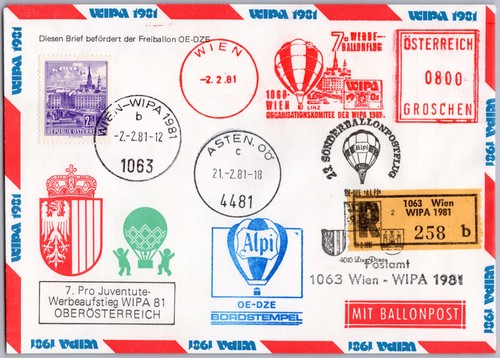 österreich wipa 1981 wien - Österreich,