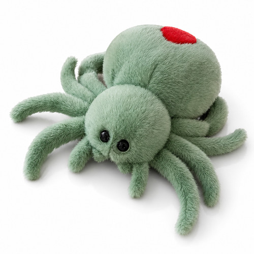 Kuscheltier spinne 25cm - spinne, –