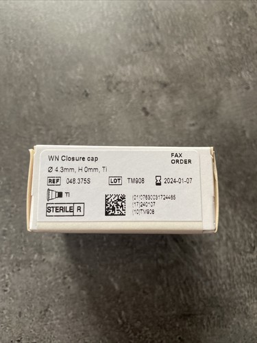 Straumann closure cap - wn, /
