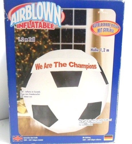 Airblown aufblasbarer fußball - airblown,