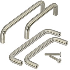 Bügelgriff Möbelgriffe ECHT EDELSTAHL massiv Schubladengriff Küche Schrankgriffe