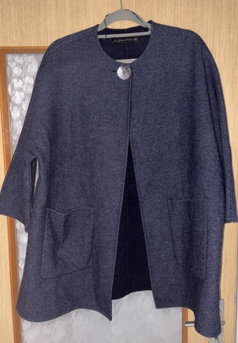 Zara mantel m blau - gr.,