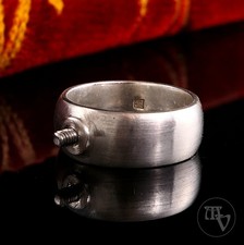 Vintage Ring Ding Silberring