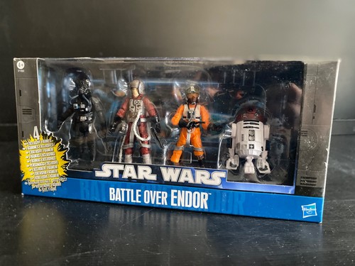 Star wars battle over endor - battle,