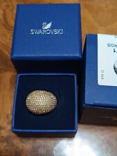 Extravaganter ORIGINAL Swarovski Ring gold mit funkelnden Swarovski Steinen OVP