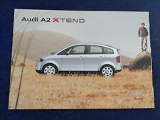 AUDI A2 Xtend Prospekt 2001