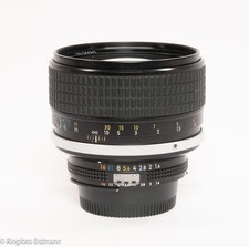 Nikon Nikkor 85mm 1,4 Objektiv, MF, gebraucht, vom Nikon Pro Händler