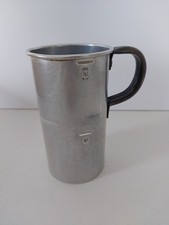 Alter Maßbecher Alu Schöpfmass Haushaltsauflösung Sammler Vintage Oma's Zeiten 