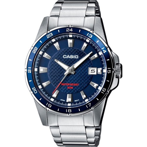 Casio silber herren armbanduhr - silber,