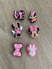 Schuh Charms Stecker Minnie Mouse 6 Stück