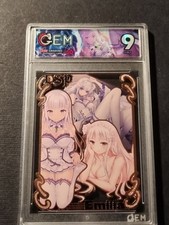 EMILIA - RE: ZERO - SEXY GIRL - GRADED CARD 9 - MINT - NO PSA - LSP - 066/200