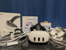 Meta Quest 3 (512 GB, 4K) + Zubehörpaket – Top Zustand