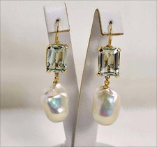 18Kt Yellow Gold Earrings With