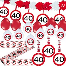 40. GEBURTSTAG DEKO SET - 71