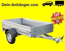 STEMA pkw  Anhänger OPTI 750 Kg 33cm hohe Bordwände 13Zoll 100KM/H Freigabe Neu