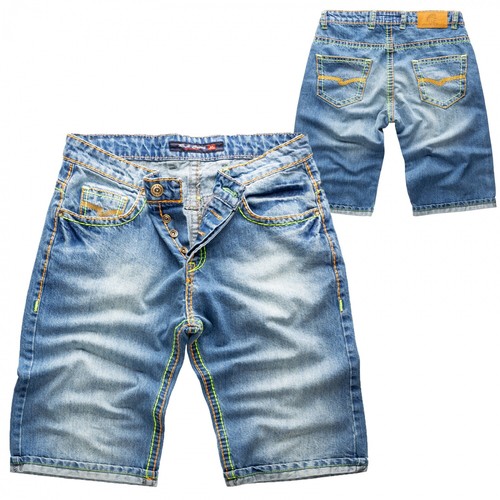 Rock creek herren jeansshorts - rock,