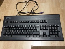 Dell AT102DW Alps SKCM Black switch PS/2 Keyboard Mechanische Tastatur "BigFoot"