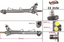 Lenkgetriebe hydraulisch Fiat