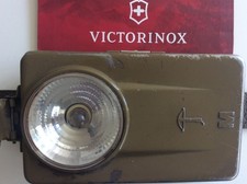 2 SCHWEIZER TASCHENLAMPEN ARMEE Militär ALT ARMBRUST Marke WENGER ?  VICTORIA ?