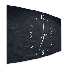 BM Wanduhr Funkwanduhr Funk Wanduhr 44 cm x 22 cm geräuschlos lautlos 9645-1WZa