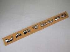 Schriftzug Motorhaube Buchstabensatz Chrom IFA Wartburg 311 312 313 Sport - NEU