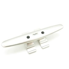 Pfeiffer marine Klampe Belegklampe 265mm Aluminium Stegklampe 2 Löcher  silber