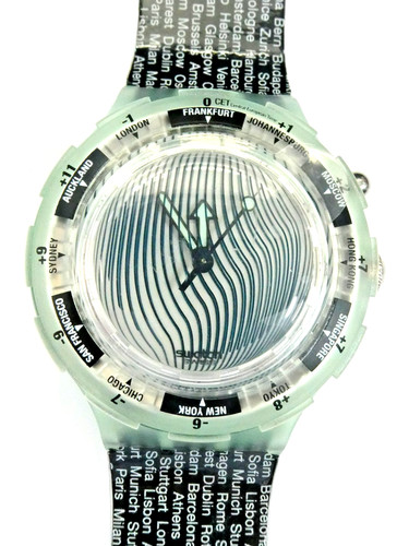 Eine seltene 1999 swatch scuba - eine,
