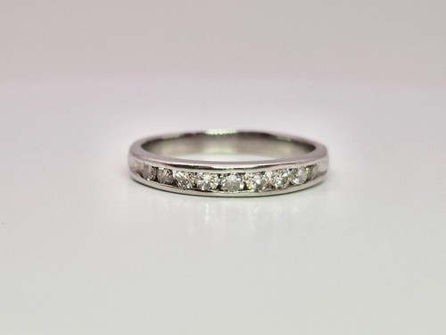 Halb ewigkeitsring platin - 6,