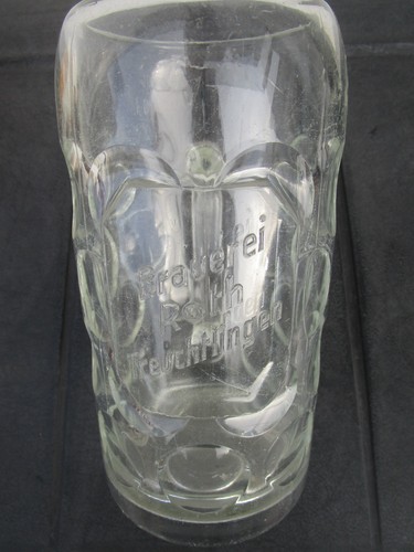 Glas bierkrug maßkrug - 1,0, l